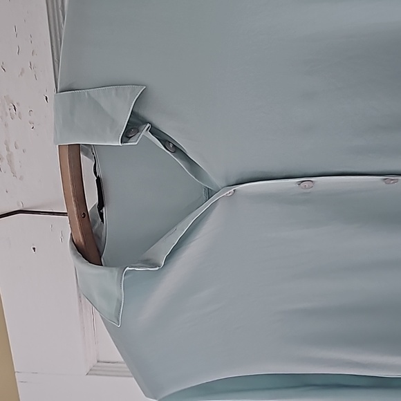 Guess Mint Green Silk Shirt - Picture 8 of 8